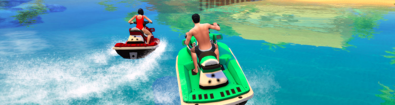 Jetski spil