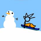 fancy snowboarding