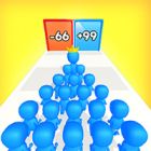 stickmen crowd fight
