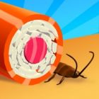 sushi roll 3d