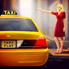 uber taxi driver 3d