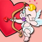 valentine greeting card